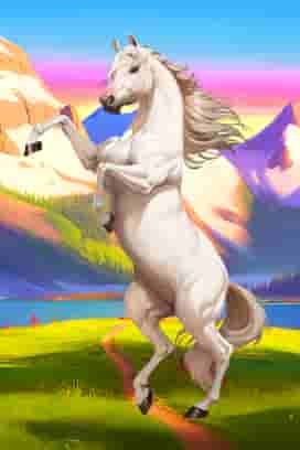 White Mustang