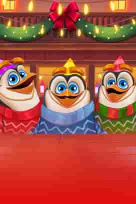 Penguins Christmas Party Time