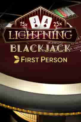 First Person Lightning Blackjack