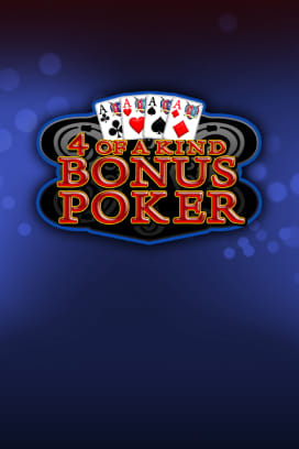 4 of a Kind Bonus Poker