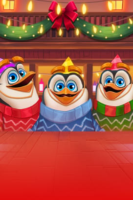 Penguins Christmas Party Time