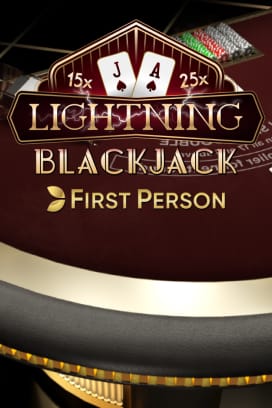 First Person Lightning Blackjack
