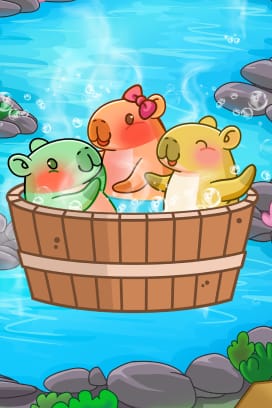 3 Capybaras