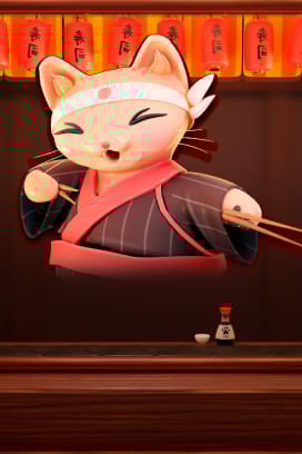 Wasabi Whiskers: All you can Eat