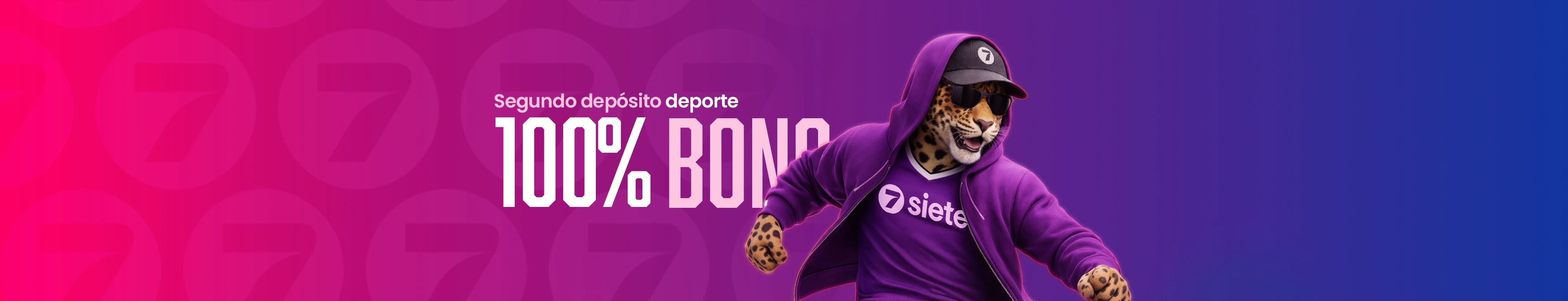 Bono Segundo Depósito 100% Deportes