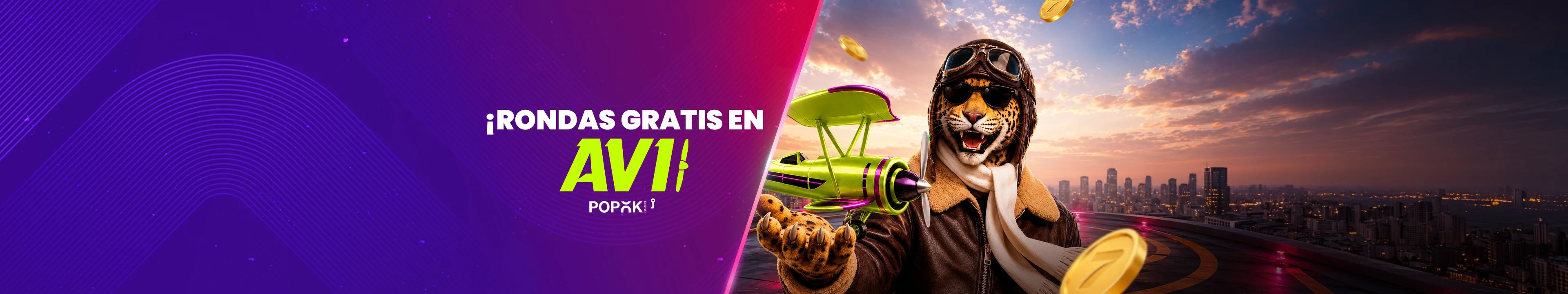 PopOK: Aterriza en AVI y gana rondas